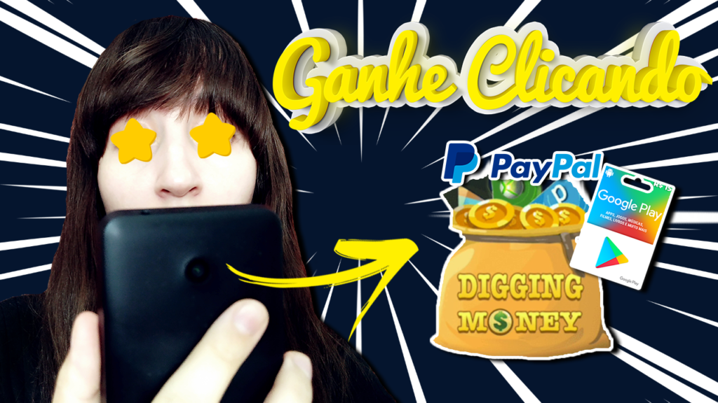 Como GANHAR DINHEIRO no PAYPAL e Gift Card Clicando e Jogando no Celular